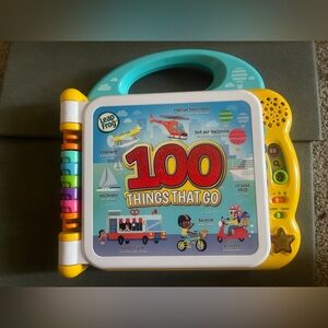 Leap Frog 100 Things That Go Sound Book - English & Spanish